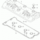 GSX,S1000A,ZA Крышка головки цилиндров