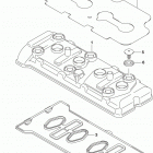 GSX,R600 Крышка головки цилиндров