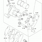 LT,A500X Передние тормоза