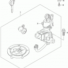 GSX,S750Z,A,ZA Lock set