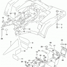 LT,A500X Rear fender (lt-a500xpm0 p03)