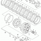 GSX1300RA Сцепление