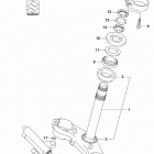 GSX,R600 Траверса нижняя