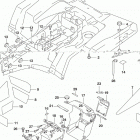 LT,A500X Rear fender (lt-a500xpm0 p33)