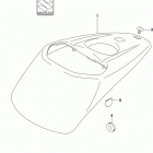 VZR1800 Fuel tank front cover (vzr1800bz)