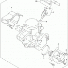 LT,A500X Throttle body (lt-a500xm0 p28)