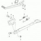 DL650A,XA Подножка