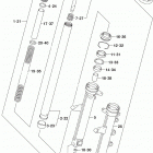 GSX250R,RA Front fork damper (gsx250rm0 p33)