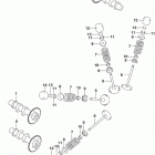 SV650A Распределительный вал  /  клапана