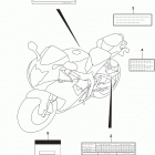 GSX,R600 Label (e03)