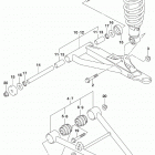 LT,A500X Front suspension arm (lt-a500xm0 p33)