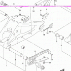 GSX,R750 Rear swingingarm