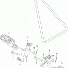 RM,Z250 Подножки