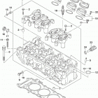 GSX,R750 Головка цилиндров