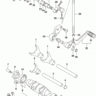 GSX,R750 Механизм  переключения передач