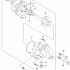 LT,A500X Водяной насос