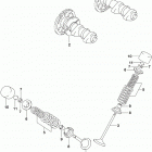 DR,Z400S,SM Распределительный вал  /  клапана
