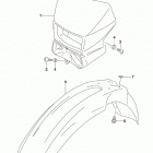 DR,Z400S,SM Front fender (dr-z400s)