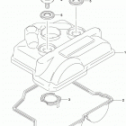 RM,Z250 Крышка головки цилиндров