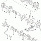 DR650SE Трансмиссия