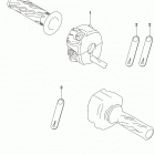DL1050,XT,XTA Handle switch (dl1050rq)
