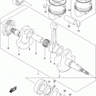 LT,A400F 2020 Коленвал