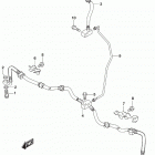 LT,A500X Передние тормозные трубки