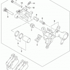 RM,Z450 Задний суппорт