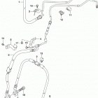 SV650A Front brake hose (sv650xa)