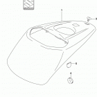 VZR1800 Fuel tank front cover (vzr1800)