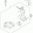 GSX,S1000A,ZA Lock set