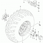 LT,A500X Lh rear wheel (lt-a500xpzm0 p28)