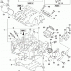 LT,A500X Головка цилиндров
