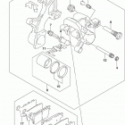 GSX,R750 Задний суппорт