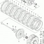 RM,Z250 Сцепление