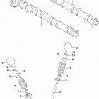 GSX,R750 Распределительный вал  /  клапана