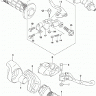RM,Z250 Рулевые переключатели