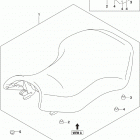 LT,A500X Сиденье