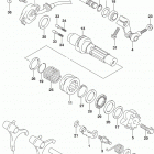 LT,A400F 2020 Механизм  переключения передач
