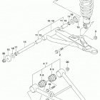 LT,A500X Front suspension arm (lt-a500xm0 p28)