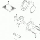 DL1050,XT,XTA Масляный насос
