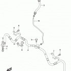 LT,F400F 2020 Передние тормозные трубки