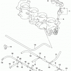 GSX,S750Z,A,ZA Throttle body hose  /  joint (e33)