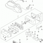 GSX,S750Z,A,ZA Задний фонарь