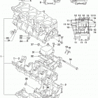 GSX,S750Z,A,ZA Картер двигателя