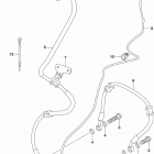 GSX,S750Z,A,ZA Front brake hose (gsx-s750z)