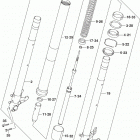 DL1050,XT,XTA Передняя вилка