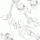 VL800 Коленвал