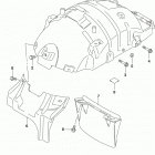 VZR1800 Rear fender brace