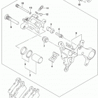 RM,Z250 Задний суппорт